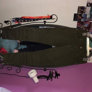 “Moto” style Jean legging